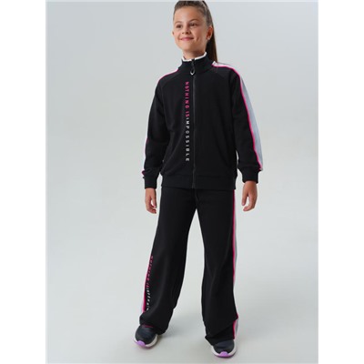 Комплект для девочки: толстовка, брюки