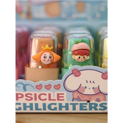 Маркер текстовыделитель "Princess", mix, шоу-бокс 24 шт.