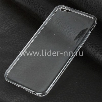 Задняя панель для  iPhone6 Силикон  прозрачная (пакет)