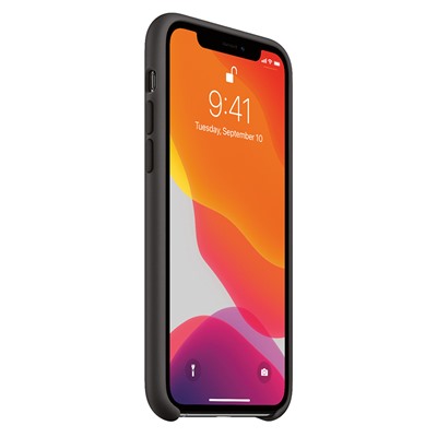 Силиконовый чехол для iPhone 11 Pro черный