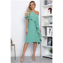 Платье Шардоне (серо-зеленое) П13770-36М