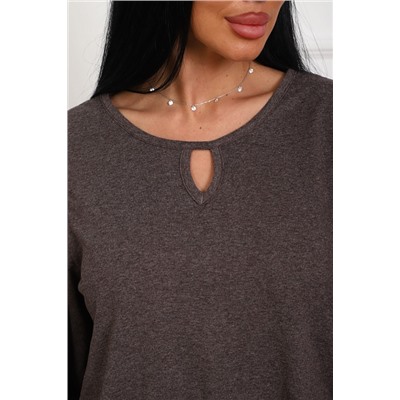 Женская туника 29541 / коричневый