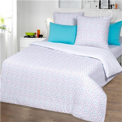 Пододеяльник трикотажный на молнии Пёрышко Арт Дизайн