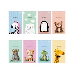 Блокнот А6 32л., на скрепке BG "Весёлые друзья"