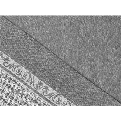 0с23-ЯК Скатерть 178*310 "Кардинал" цв.темно-серый