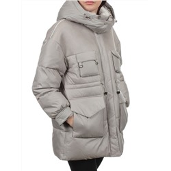 338-X44 BEIGE Куртка зимняя женская (200 гр. холлофайбер)