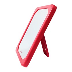 Weisen Зеркало косметическое настольное 9363 RED, прямоугольное, 11 x 16 см, красный