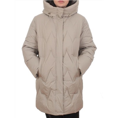 2404 GRAY Куртка зимняя женская (200 гр. холлофайбер)