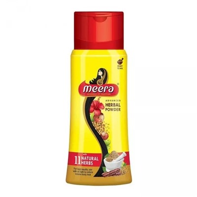Мира: сухой травяной шампунь (120 г), Meera Advanced Herbal Powder, произв. CavinKare