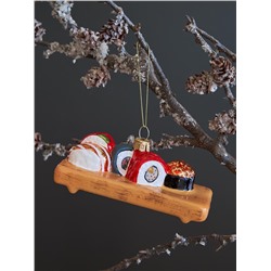 Набор ёлочных украшений Christmas feast из коллекции New Year Essential, 4 шт.