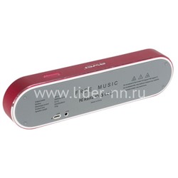 Колонка AWEI (Y220) Bluetooth (красная/металл)