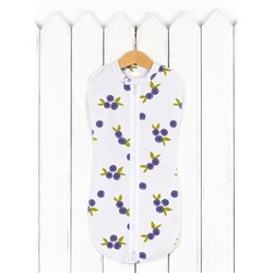 Пелёнка кокон Baby Boom К157/40-И я727 Голубика