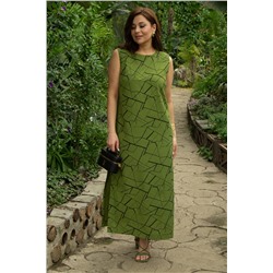 Платье Дария (лайм) П13480-1М