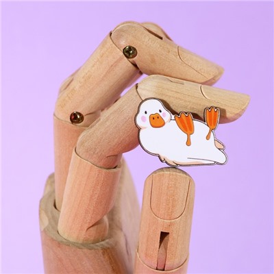 Значок деревянный «Кря», 3.3×2.3 см