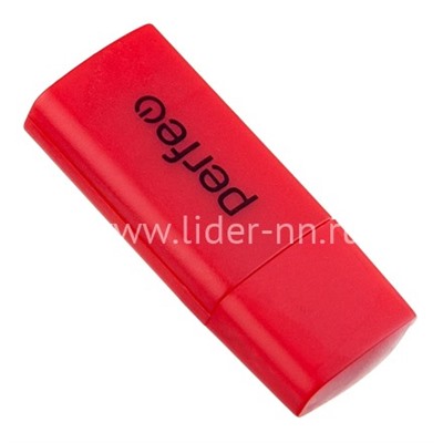 Картридер Perfeo (PF-VI-R023) для Micro SD (красный)