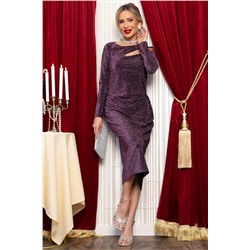 Платье вечернее Джина (пурпурное) П14705-35М