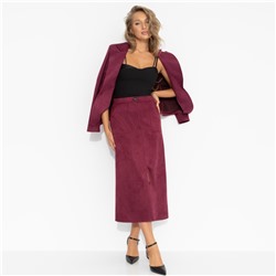 Юбка с карманами, Откровенно шикарная (бордовая)