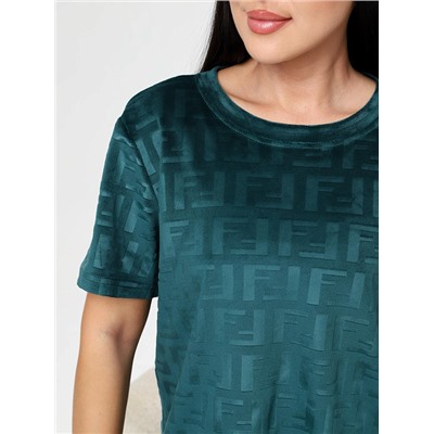 Костюм Феличита жаккард изумруд ИвК