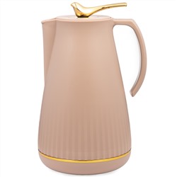 ТЕРМОС СО СТЕКЛЯННОЙ КОЛБОЙ, 950 МЛ, КРЫШКА С КЛАПАНОМ