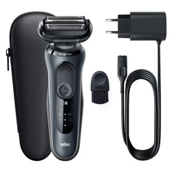 Braun Elektrischer Rasierer fur Manner quot;Series 6 60-N1000squot; in Grau  Электробритва мужская "Series 6 60-N1000s" в сером