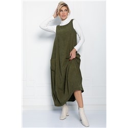 Сарафан В стиле бохо (хаки) П10627
