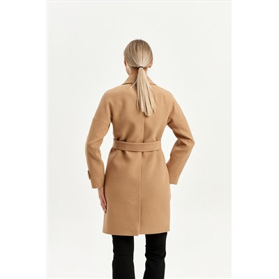 Пальто женское демисезонное 22970 (кэмел)