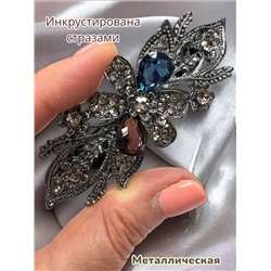 Заколка-автомат металлическая "Византия" Арт З/1 цвет 1