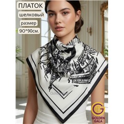 Платок шелковый Люкс "Миледи" Арт 2427/60
