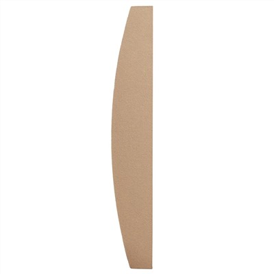 NailPro Сменные файлы для маникюра и педикюра без вспенки / Nude, лодка, 80 грит, 25 шт.