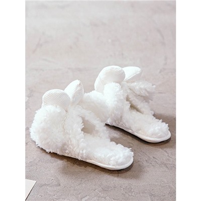 Тапочки «Маус» белые