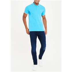 Big & Tall Neon Tipped Polo Shirt