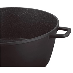 818-007 Кастрюля 26,8л с крышкой 44см в под.уп.(х4) Алюминий