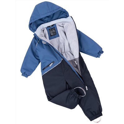 Комбинезон утепленный для мальчика NIKASTYLE 8м1524 джинс графит Nikastyle