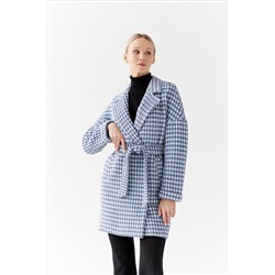 Пальто женское демисезонное 25990 (grey blue)