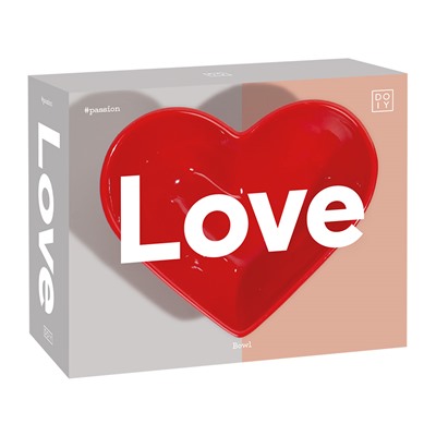 Салатник Love, 18х15 см