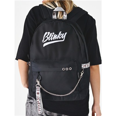 Рюкзак «Blinky» чёрный с серым