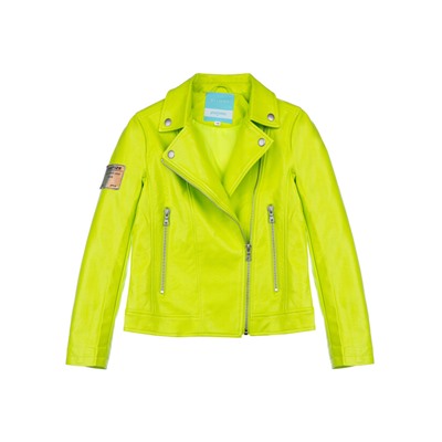 Куртка из экокожи для девочки