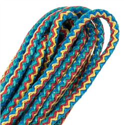 Шнур вязаный полипропиленовый с серд."Радуга", 8 мм, L 20 м, Сибртех