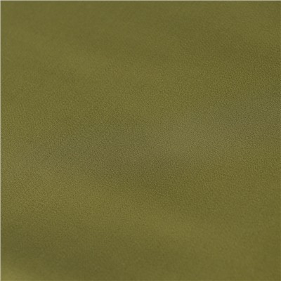 Простыня на резинке из премиального сатина оливкового цвета из коллекции Essential, 160х200х30 см