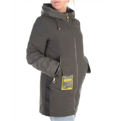 0828 KHAKI Куртка демисезонная женская RikA (150 гр.синтепона)