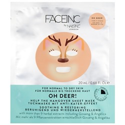 Nails Inc. Face Inc - Oh Deer Maske Masken, 25 мл
