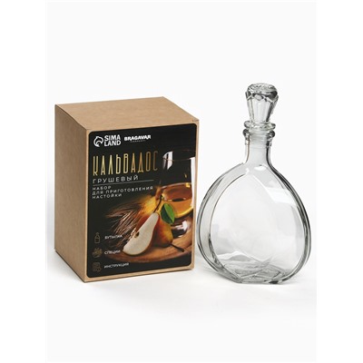 УЦЕНКА Набор для приготовления алкоголя «Кальвадос грушевый», набор трав и специй, штоф