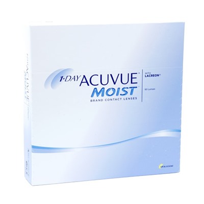 1-Day Acuvue Moist, 90pk