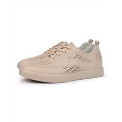 05-YD20-2D DK. BEIGE Кроссовки женские (натуральная кожа)