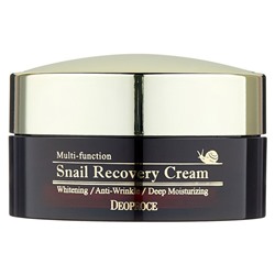 Крем восстанавливающий с муцином улитки Snail Recovery Cream, DEOPROCE 100 г