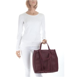 Женская сумка экокожа Richet 2706-08-08 бордовый microfiber. Спецпредложение