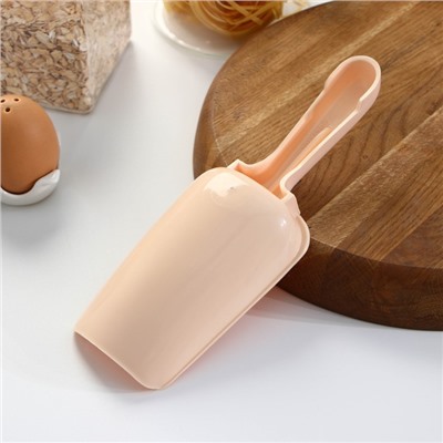 Совок для сыпучих продуктов Полимербыт, 250 мл, пластик, МИКС