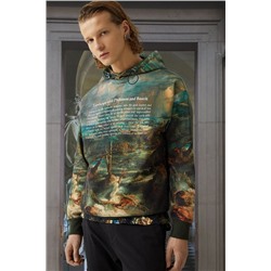 Bluza bawełniana męska z kolekcji Eviva L'arte kolor multicolor