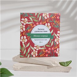 Аромасаше «Запахи удовольствия», яблоко-корица, вес 10 г, размер 10×10.5 см