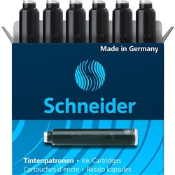 Картриджи чернильные Schneider черный, 6шт., картонная коробка